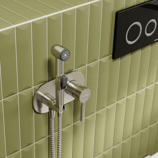 Wern 4238 Встраиваемый смеситель для душа с гигиенической лейкой